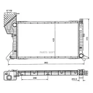 �������� ���������� ��������� Mercedes Sprinter 2.9D 95- NRF 50557 - 50557 ����