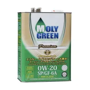 MolyGreen Premium. 0W-20, �������������, 4��. ����