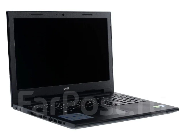 Dell. 15.6", 1,9����, ��� 4 ��, ���� 256���, WiFi: 1, Bluetooth: 1, ����������� �� 2��. ����