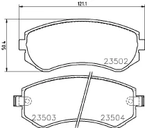 ��������� ������� �������� 277(PF-2199/NP2015) Nisshinbo NP2015 ����
