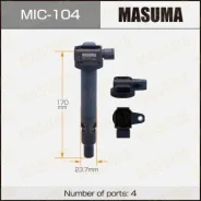������� ��������� Masuma, LAND Cruiser Prado, Hilux SURF / 3RZFE, 4B MIC-104 MIC104 ����