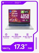 Machenike L17. 17.3", 2,6����, ��� 16 ��, ���� 512���, WiFi: 1, Bluetooth: 1 ����