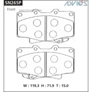 ��������� ������� Advics SN265P SN265P ����