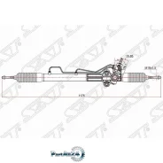 ����� ������� Mitsubishi Pajero 06-20 / Montero 06- (����� ����) SAT ST-4410A139 ST4410A139 ����