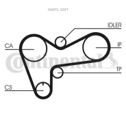 ������ ��� Isuzu. Opel 2.8-3.1TD Z=119*32 87 Continental CT508 CT508 ����