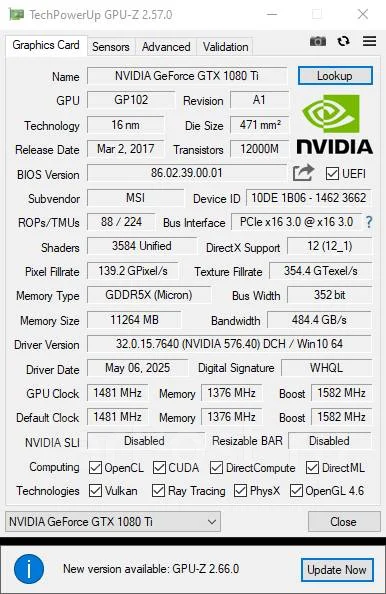 GeForce GTX 1080 Ti ����