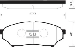 ������� ��������� �������� Mitsubishi Montero/Pajero1.8MPi/2.0GDi 00 SP1585 Sangsin SP1585 SP1585 ����