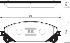 ������� �������� Toyota RAV4 IV 2015- SP2137 Sangsin SP2137 SP2137 ����