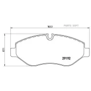 ������� �������� �. ! MB Sprinter 209CDi-324CDi, VW Crafter 30/35 2.5TDi 06 Brembo P50085 P50085 P50085 ����