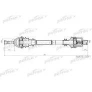 ������� ���� Dacia Logan 1.4-1.6i 09.04 -ABS Patron PDS0638 PDS0638 ����
