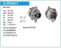 ��������� Nissan/HINO Trucks eng. [PE6A], [FE6], [H07D], [HO7D], PF6TB � ������ Krauf ALW6566LP ����