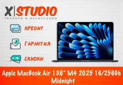 Apple MacBook Air 13 2025. 13.6", 4,4����, ��� 16 ��, ���� 256���, WiFi: 1, Bluetooth: 1, ����������� �� 18��. ��� ����� �� ���������� ����