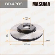 ���� ��������� Masuma BD-4208 B37F-33-25X ����
