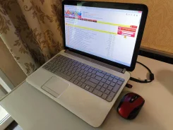 HP Pavilion dv6. 15.6", 1,7����, ��� 8 ��, ���� 750���, WiFi: 1 ����