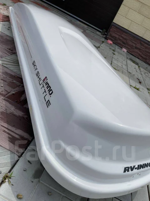 Пластиковый бокс на крышу авто INNO SKI Shuttle, б/у, в наличии. Цена ...
