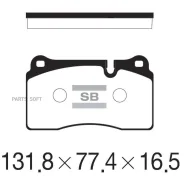 ������� ��������� �������� �������� �����:HI-Q LAND Rover Range Rover Sport I (L320) Sangsin Brake SP2235 SP2235 ����