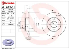08.2794.14_���� ���� 08279414 Brembo 08279414 ����