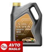S-Oil Seven Gold. 0W-20, �������������, 4��. ����