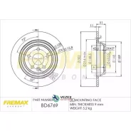 ���� ��������� ������! Ford Mondeo/S-Max 1.8/2.0TDCi/2.0-2.5 06 Fremax BD6769 BD6769 ����