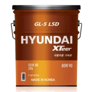Hyundai XTeer Gear Oil-5. �����������, �����������������, 80W-90, 20��. ����