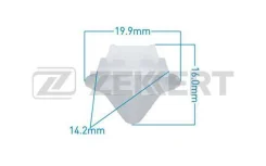 ������ �������� Alfa Romeo Citroen Fiat Lancia Peugeot Renault (�����. ���-�� ������ 10 ��) Zekkert be2407 BE2407 ����