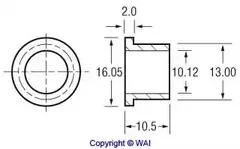 ������ �������� Ford Mazda Mitsubishi WAI 6283303 6283303 ����