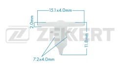������ �������� VAG (�����. ���-�� ������ 10 ��) Zekkert be3664 BE3664 ����