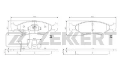 ������� ����. ����. ������. Kia Sephia 95- Shuma 96- Sportage 94- Zekkert bs1392 BS1392 ����