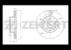 ���� ����. �����. Citroen Jumper (230 244 Z_) 94- Fiat Ducato (230 244 250 Z_) 94- Peugeot Bo Zekkert bs5152 BS5152 ����