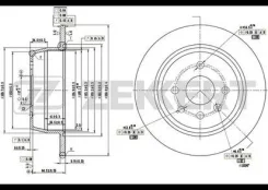 ���� ����. ����. Opel Astra F 91- Vectra A 92- Zekkert bs5847 BS5847 ����