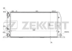 �������� ���������� ��������� Audi 80 IV V 86- Coupe 89- Cabriolet 93- Zekkert mk1019 MK1019 ����