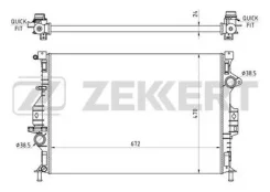 �������� ���������� ��������� Ford C-Max II 10- Focus III 10- Kuga 08- Mondeo IV 07- Volvo S60 I Zekkert mk1244 MK1244 ����