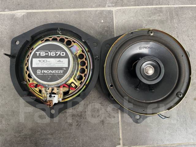 Динамик Pioneer TS-1670 с подиумом, компонентные, среднечастотные