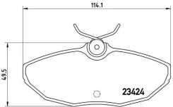 P36013_=732 00 ! ������ p36013 Brembo P36013 ����