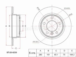 ���� ��������� SAT ST-25-0230, ������ ST250230 ����