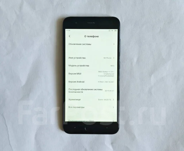 Xiaomi Mi6. �/�, 64 ��, ������, 3G, 4G LTE, Dual-SIM, NFC ����