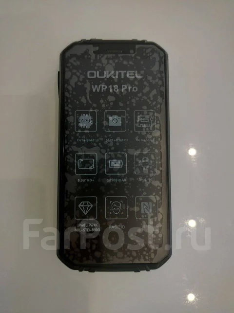 Oukitel WP18 Pro. �����, 64 ��, 3G, 4G LTE, ����������, NFC ����