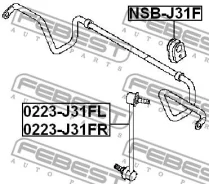 ���� ������������� �������� ����� Febest 0223J31FL 0223J31FL ����
