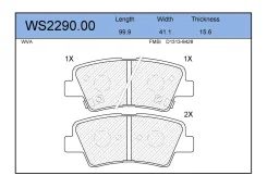 ������� �������� ������ Hyundai Solaris / KIA RIO 11 (Hyundai Elantra IV/Avante 06-10, Hyundai Ela JBP0363 ����