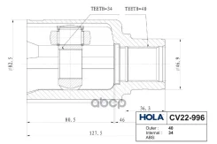 ���� ���������� �������� VW Tiguan (2007-2011) 34X56X40 [178Holacv22996] CV22996 ����