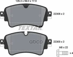 ������� ��������� ������ �������� �������� Audi A5/S5 (F5) 2017 [178Textar2230801] 2230801 ����