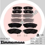 ������� �������� ! ����. 121x43x14 Lexus RX AGL2/GGL2 15 [178Zimmermann224341451] 224341451 ����