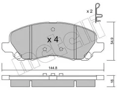 ������� ��������� �������� �������� Mitsubishi Lancer / Galant 00/ Outlander (CU) [178Metelli2204810] 2204810 ����