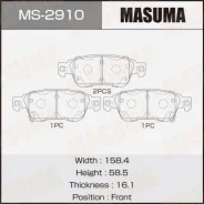 ������� �������� Masuma, PN0388 front (1/8) MS-2910, �������� MS2910 ����