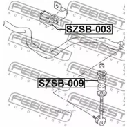 ������� ������������� �������� Suzuki TD52W Febest SZSB003 SZSB003 ����