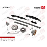 �������� ���� ��� Nissan QR25DE X-Trail (T31) 10 Masterkit 77B0260FK 77B0260FK ����