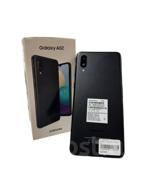 Samsung Galaxy A02. �/�, 32 ��, ������, 3G, 4G LTE ����