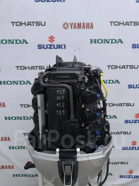 Honda BF75, нога L, гидравлика, пульт управления, 75 л.с. L (508 мм ...
