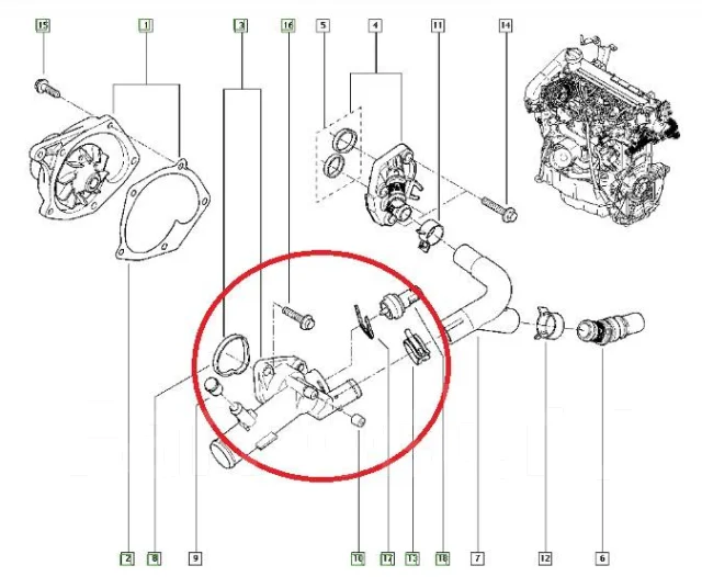 ������ ���������� Renault Duster 8200954288 ����