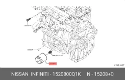 ������ �������� Nissan 15208-00Q1K 1520800Q1K ����